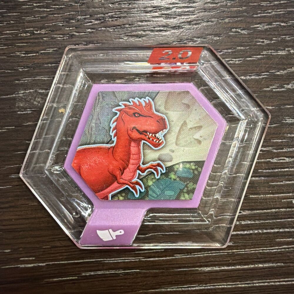 Disney Infinity 2.0 Dinosaur World Terrain Toy Box Power Disc